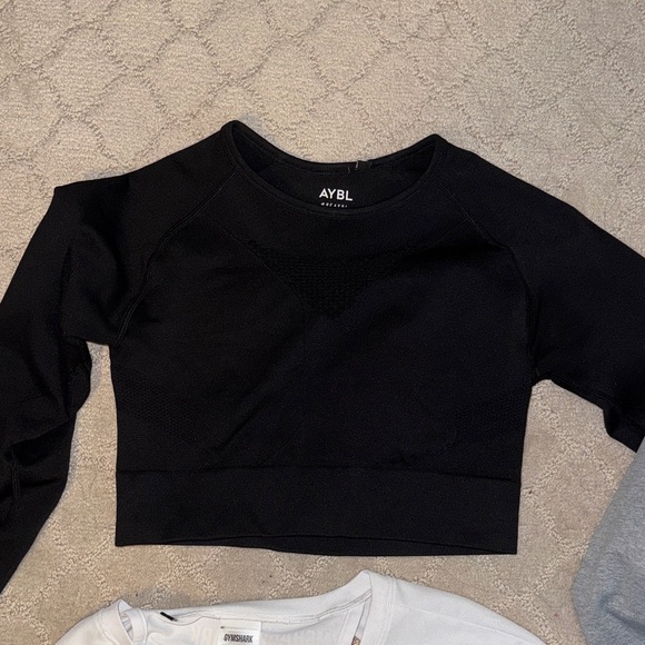5!!! Gymshark and AYBL WORKOUT CROP TOPS - Picture 2 of 6